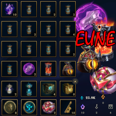 Konto LOOT SMURF EUNE 2022r