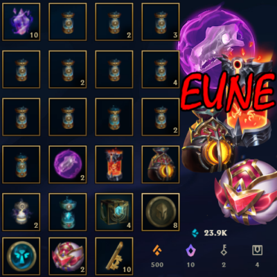 Konto LOOT SMURF EUNE 2022r