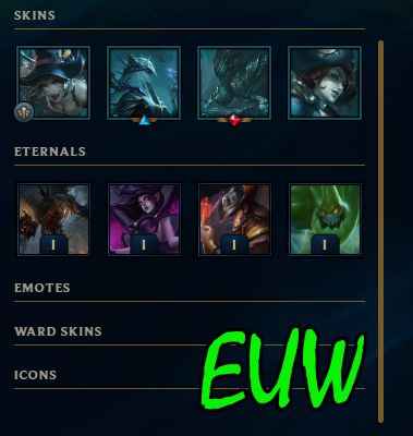 EUW → 61k NIEBIESKIEJ ESENCJI