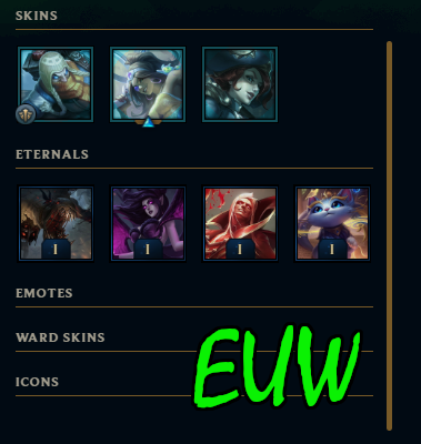 EUW → 61k NIEBIESKIEJ ESENCJI