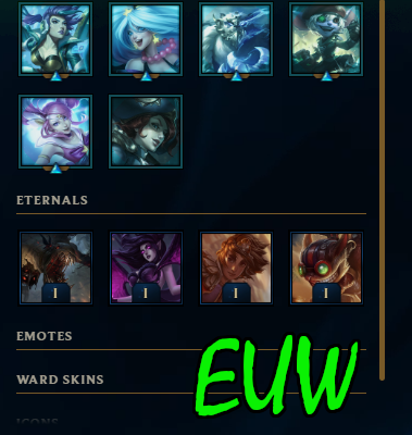 EUW → 60k NIEBIESKIEJ ESENCJI