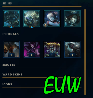 EUW → 63k NIEBIESKIEJ ESENCJI