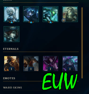 EUW → 62k NIEBIESKIEJ ESENCJI
