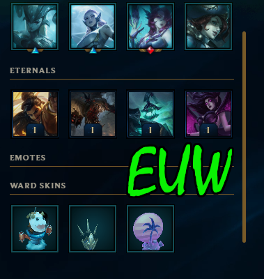 EUW → 62k NIEBIESKIEJ ESENCJI