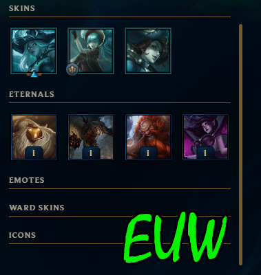 EUW → 61k NIEBIESKIEJ ESENCJI