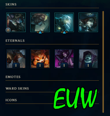 EUW → 63k NIEBIESKIEJ ESENCJI