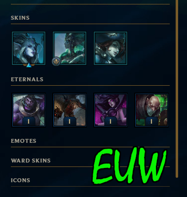 EUW → 62k NIEBIESKIEJ ESENCJI