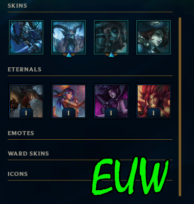 EUW → 62k NIEBIESKIEJ ESENCJI