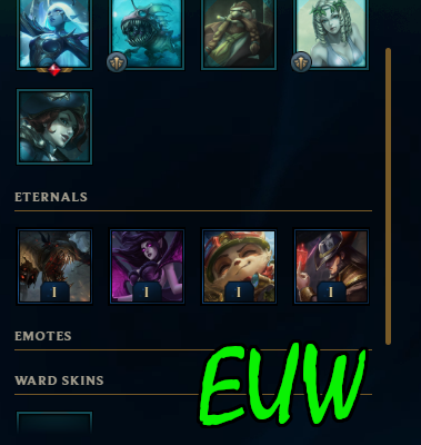 EUW → 63k NIEBIESKIEJ ESENCJI